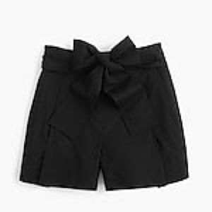 J. Crew tie-waist shorts